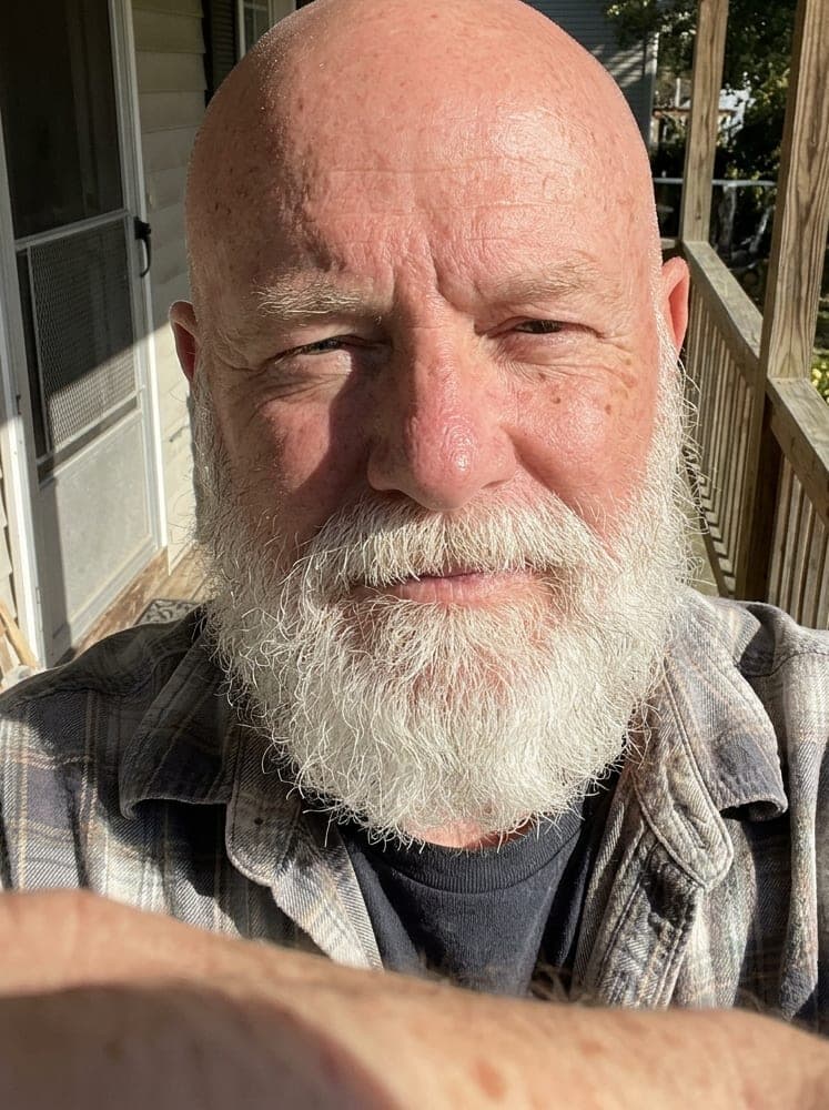 Before: the test selfie it was generated from